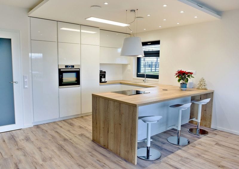 Wizualizacja klasycznej kuchni