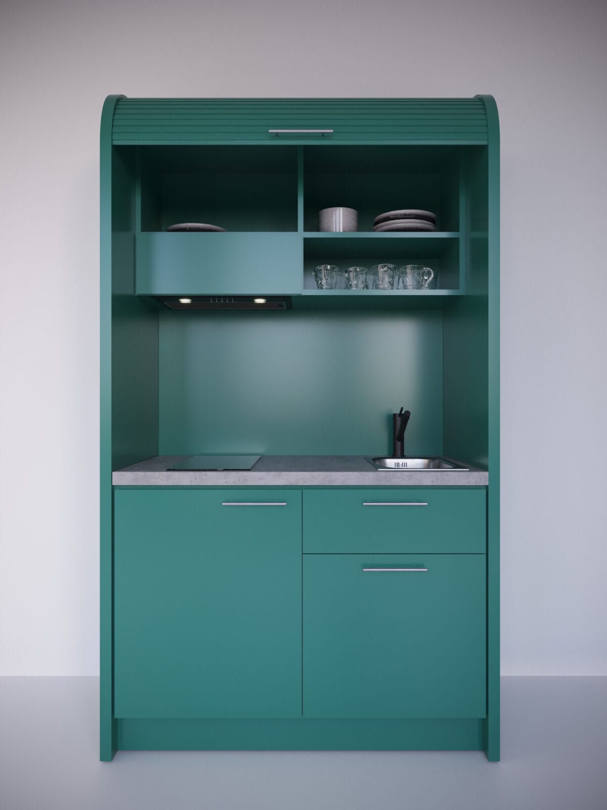 Wizualizacja klasycznej kuchni